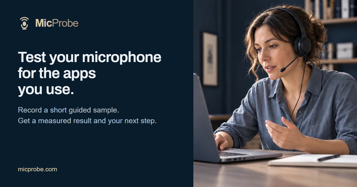 Telegram Mic Test: Check Calls and Voice Messages — MicProbe